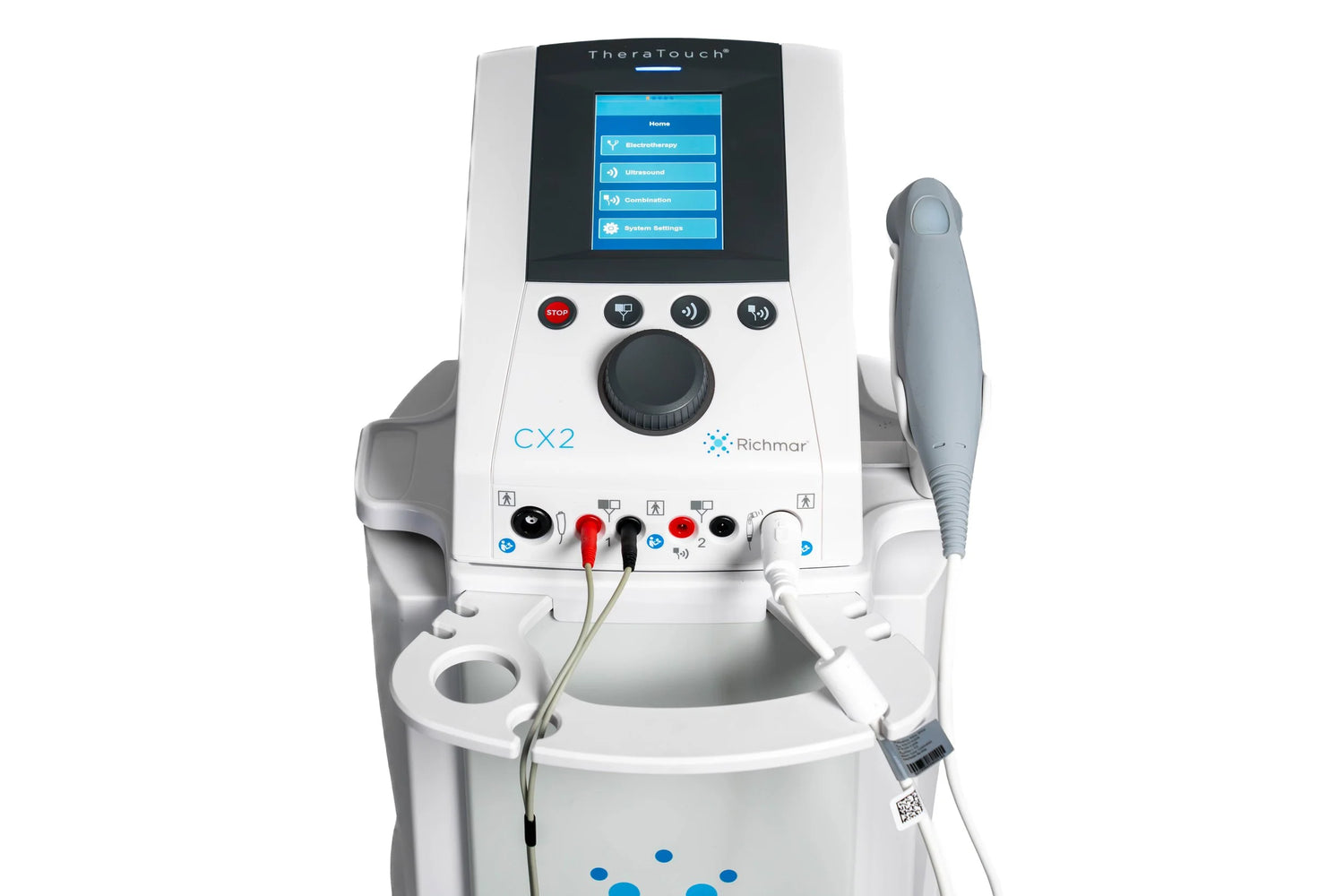 TheraTouch CX2 - 2-Channel Professional E-Stim & Ultrasound Therapy Combo Device