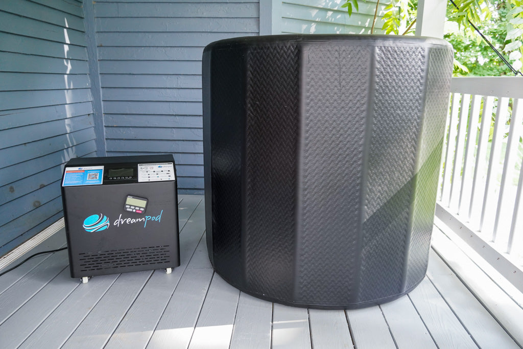 DreamPod Cold Plunge Barrel FLEX with Chiller