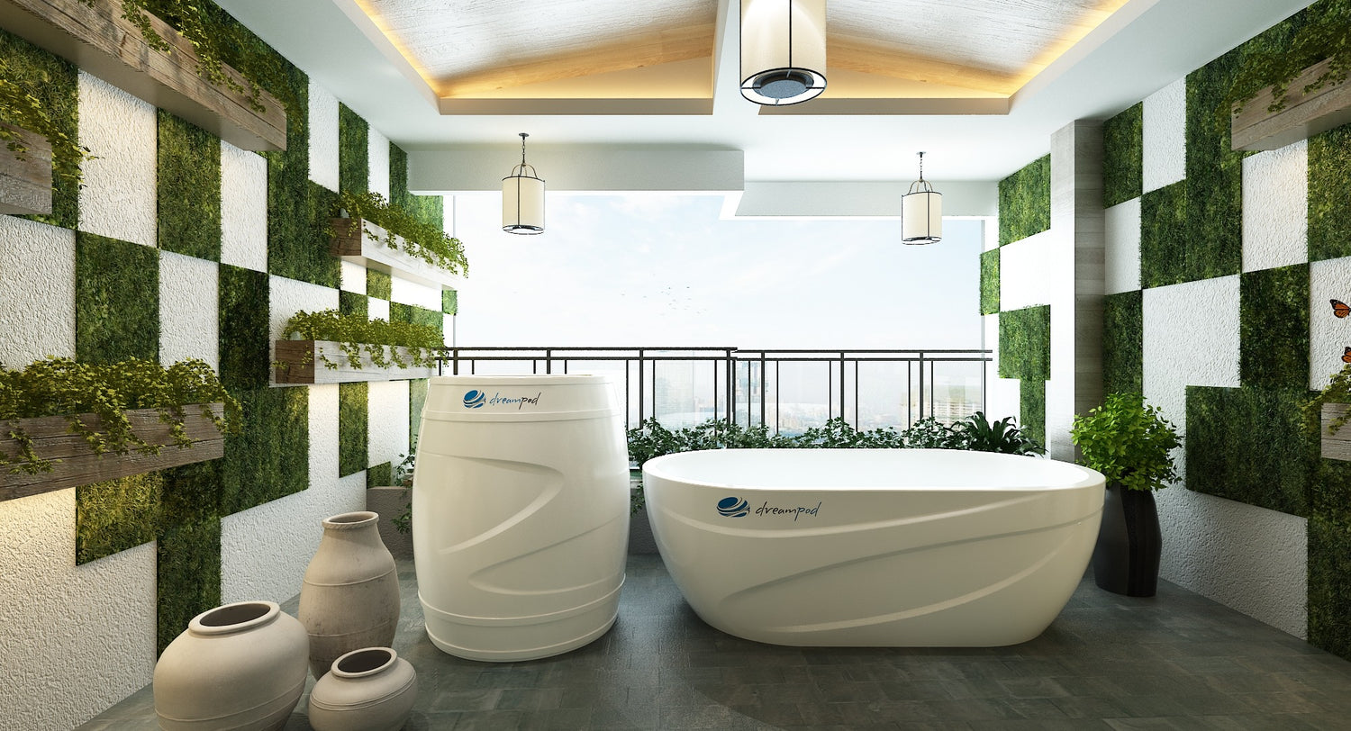 DreamPod Cold Plunge Barrel with Chiller