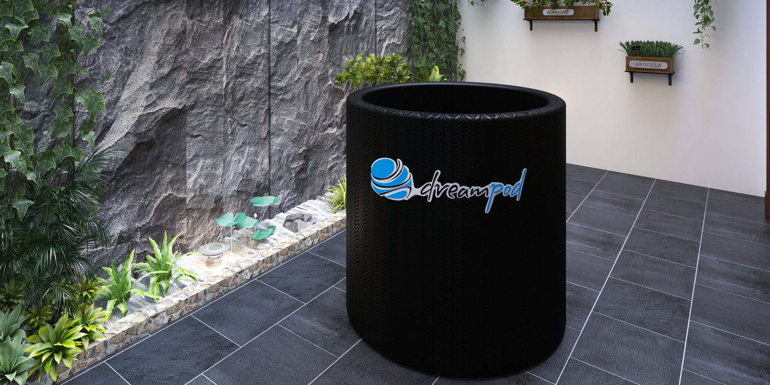 DreamPod Cold Plunge Barrel FLEX with Chiller