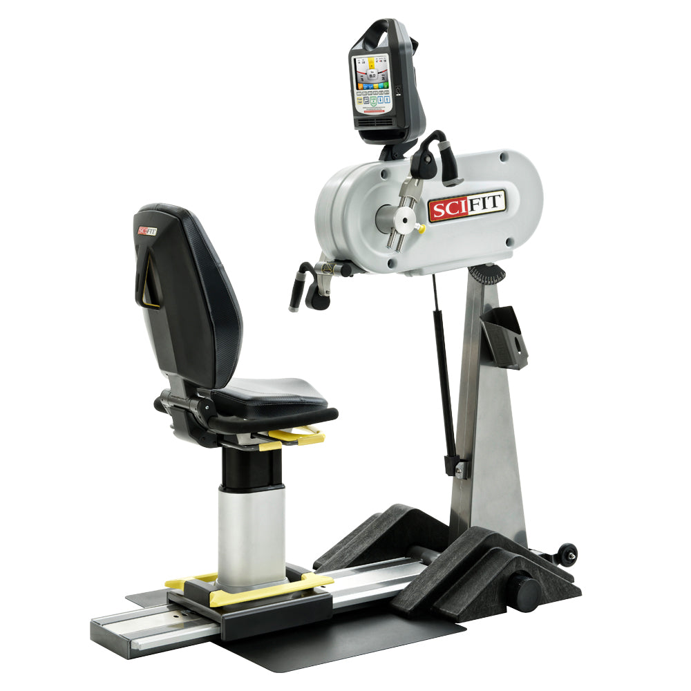 SciFit IF PRO1 Adjustable Upper Body Exerciser, Wheelchair Ramp, Premium Seat