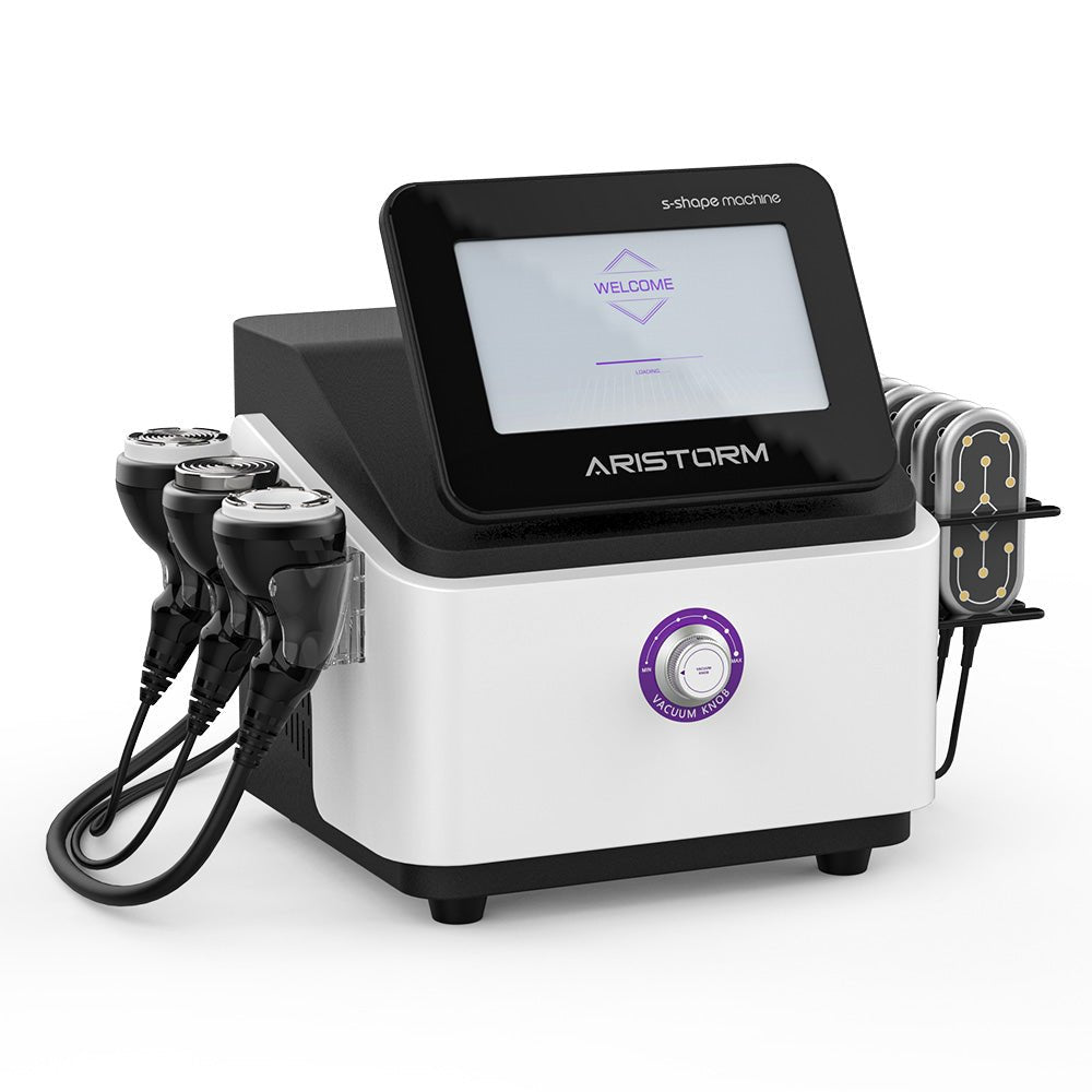 Aristorm 4-in-1 S-Shape Ultrasonic Cavitation & RF Lipo Laser System