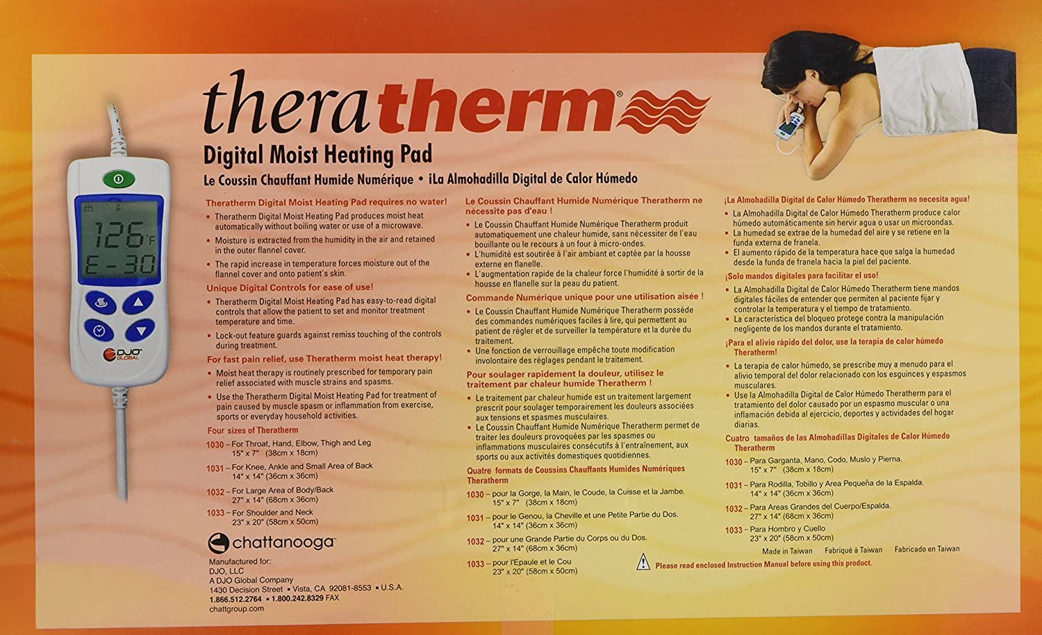 Chattanooga Theratherm Automatic Moist Heat Pack