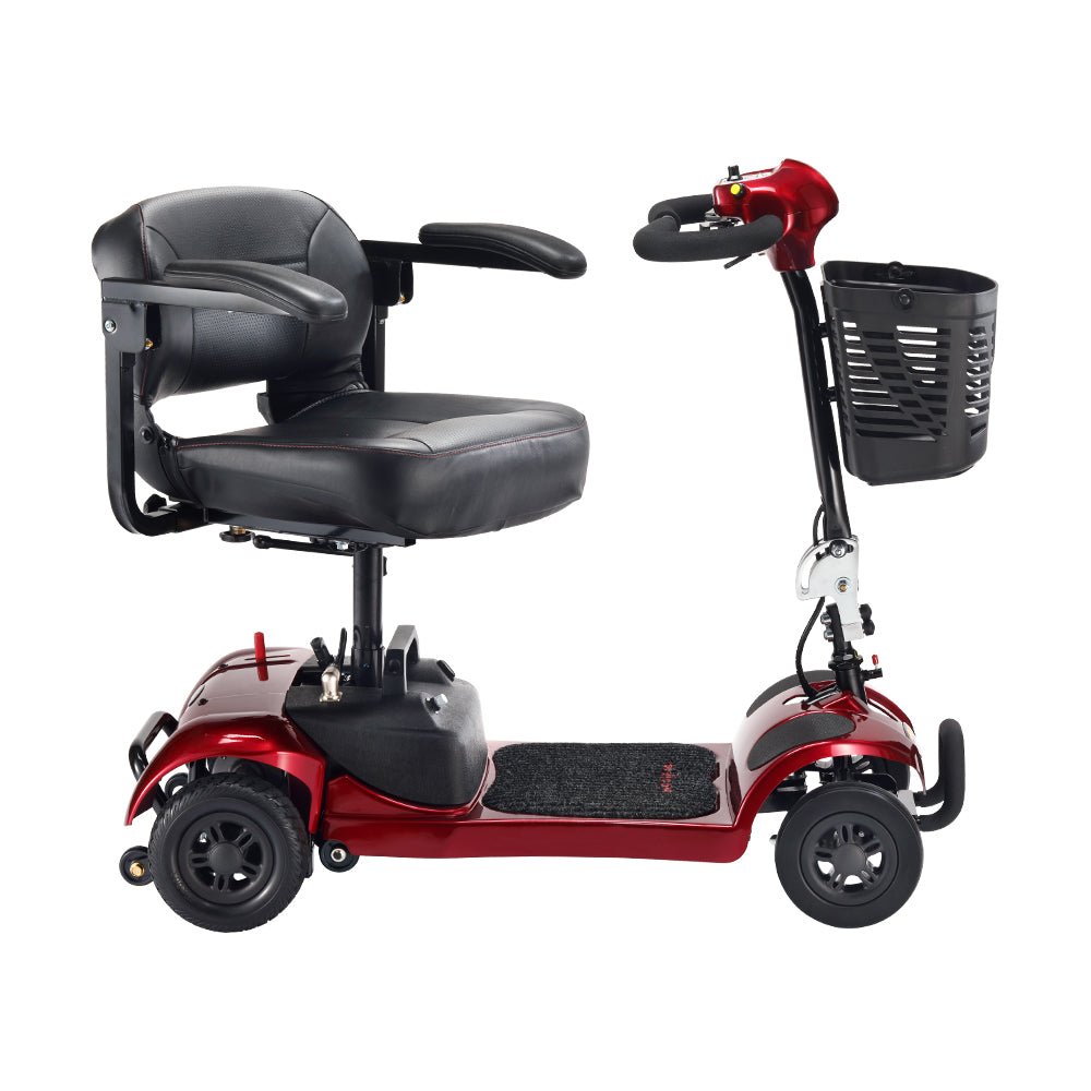 Freerider USA Ascot 4 Advanced Electric Lightweight 4-Wheel Mobility Scooter, 325LBS (SAK96815)