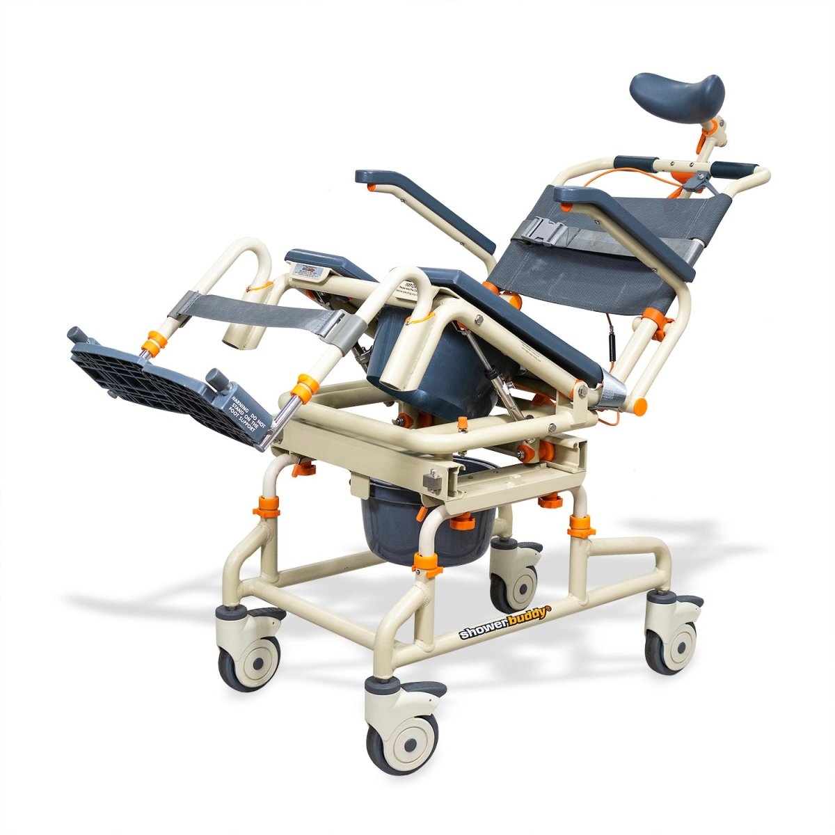 Tub Buddy Shower Chair Over the Bath with Tilt